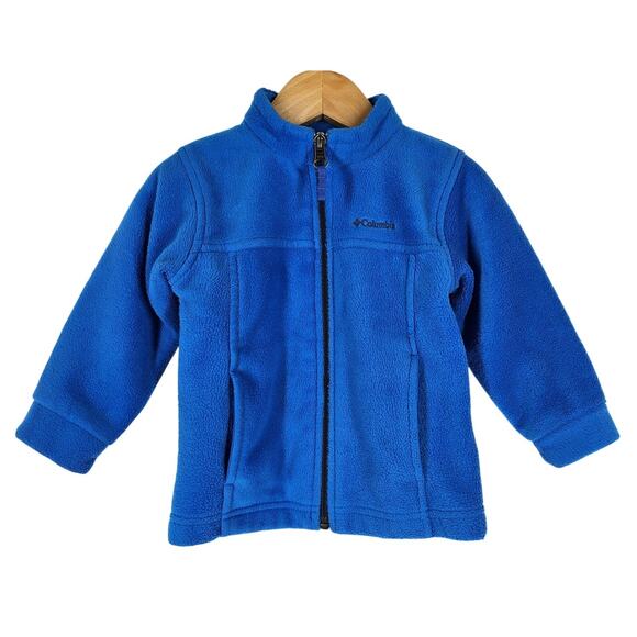 COLUMBIA BOYS’ INFANT STEENS MOUNTAIN II FLEECE JACKET - SIZE 18-24 MONTHS - Picture 1 of 8